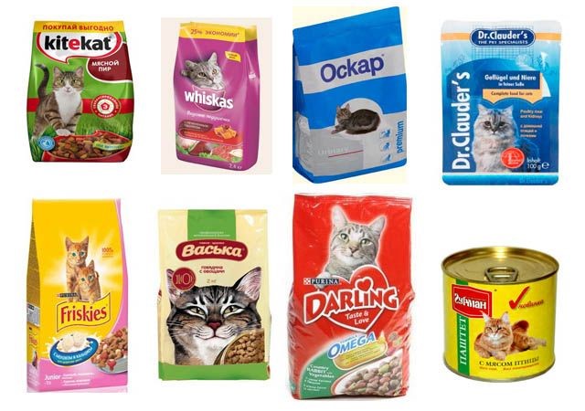 Cat food classes rating